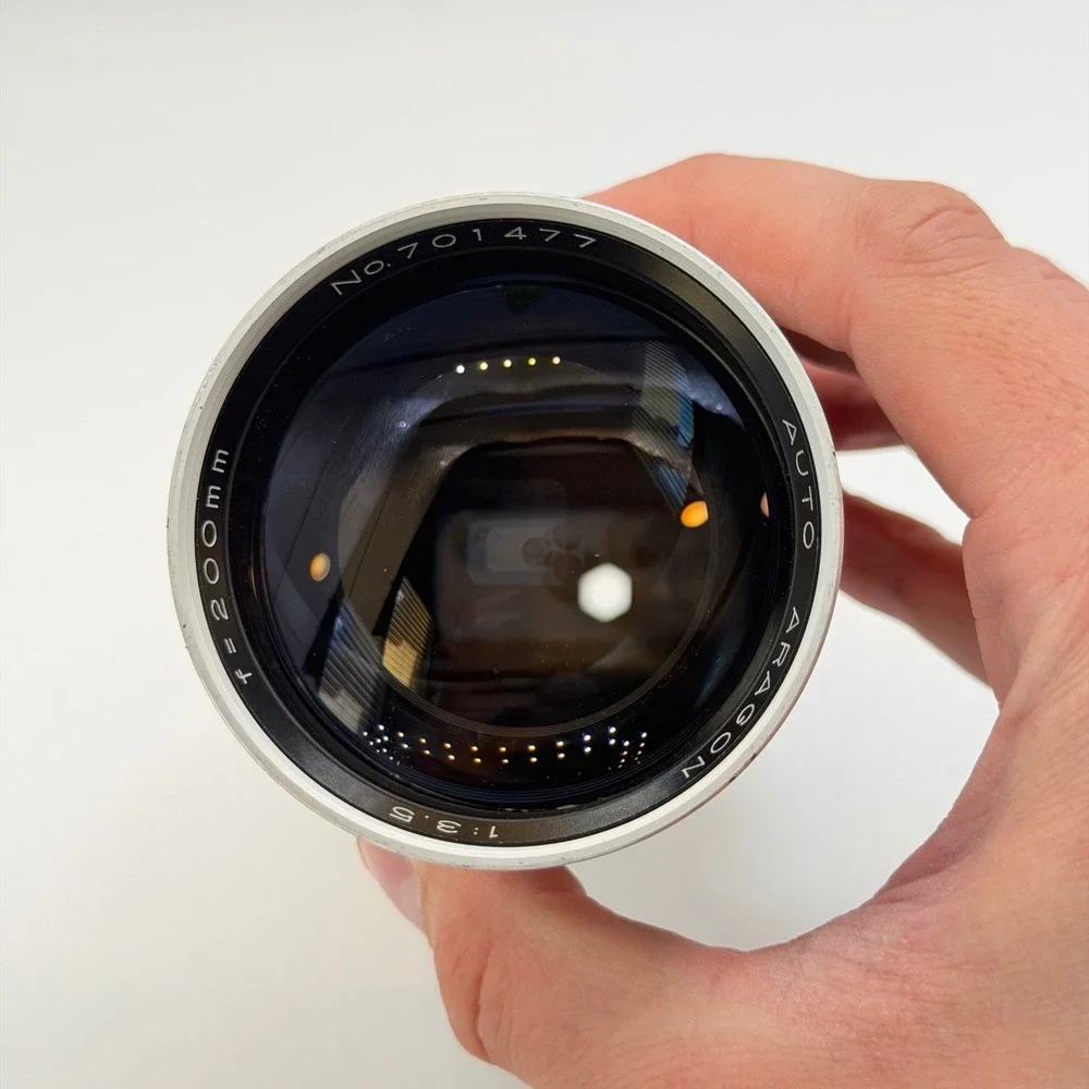 70-210mm f4-5.6 & Auto Aragon 200mm f3.5 Telephoto Lens Minolta SR Mount